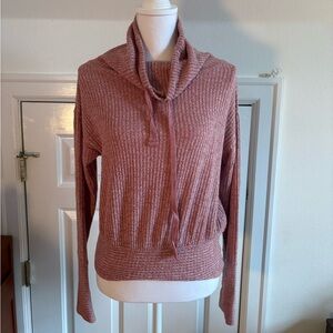 Women's Ribbed Knit Sweater - Pink Anthropologie